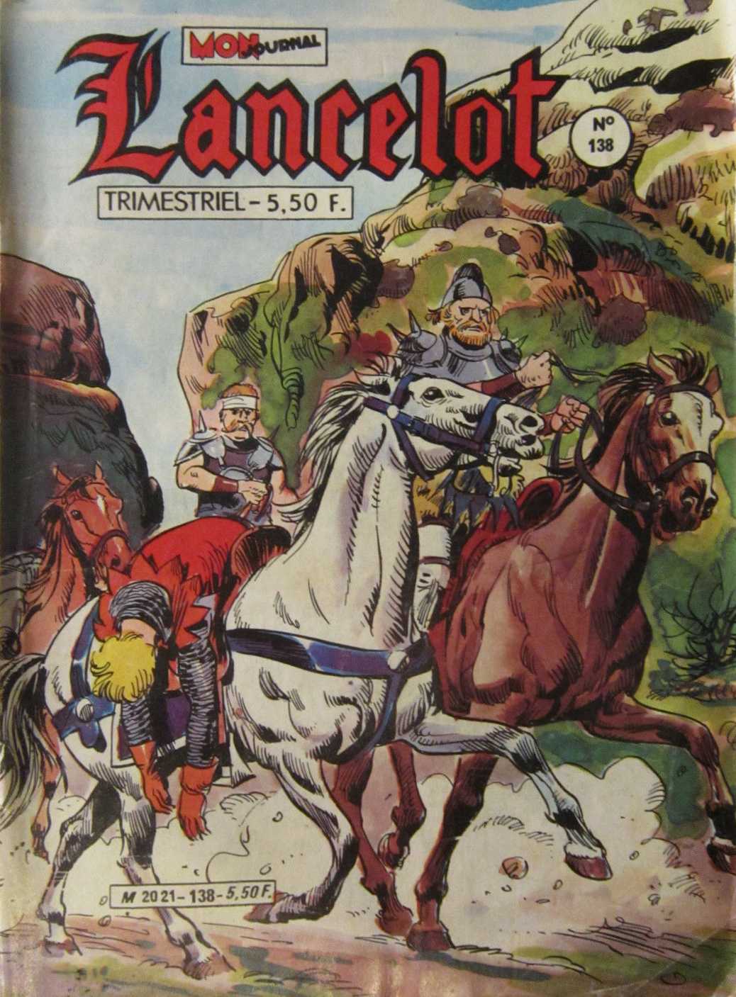 Scan de la Couverture Lancelot n 138